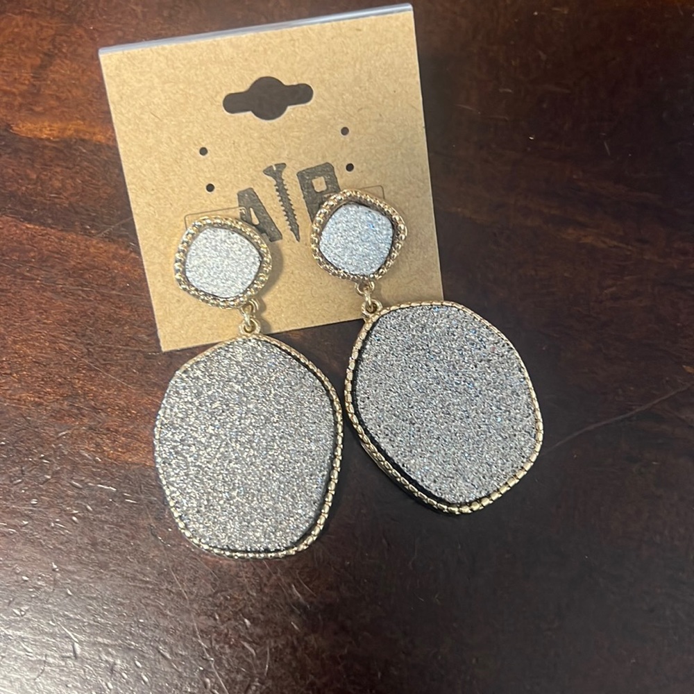 Faux Druzy earrings